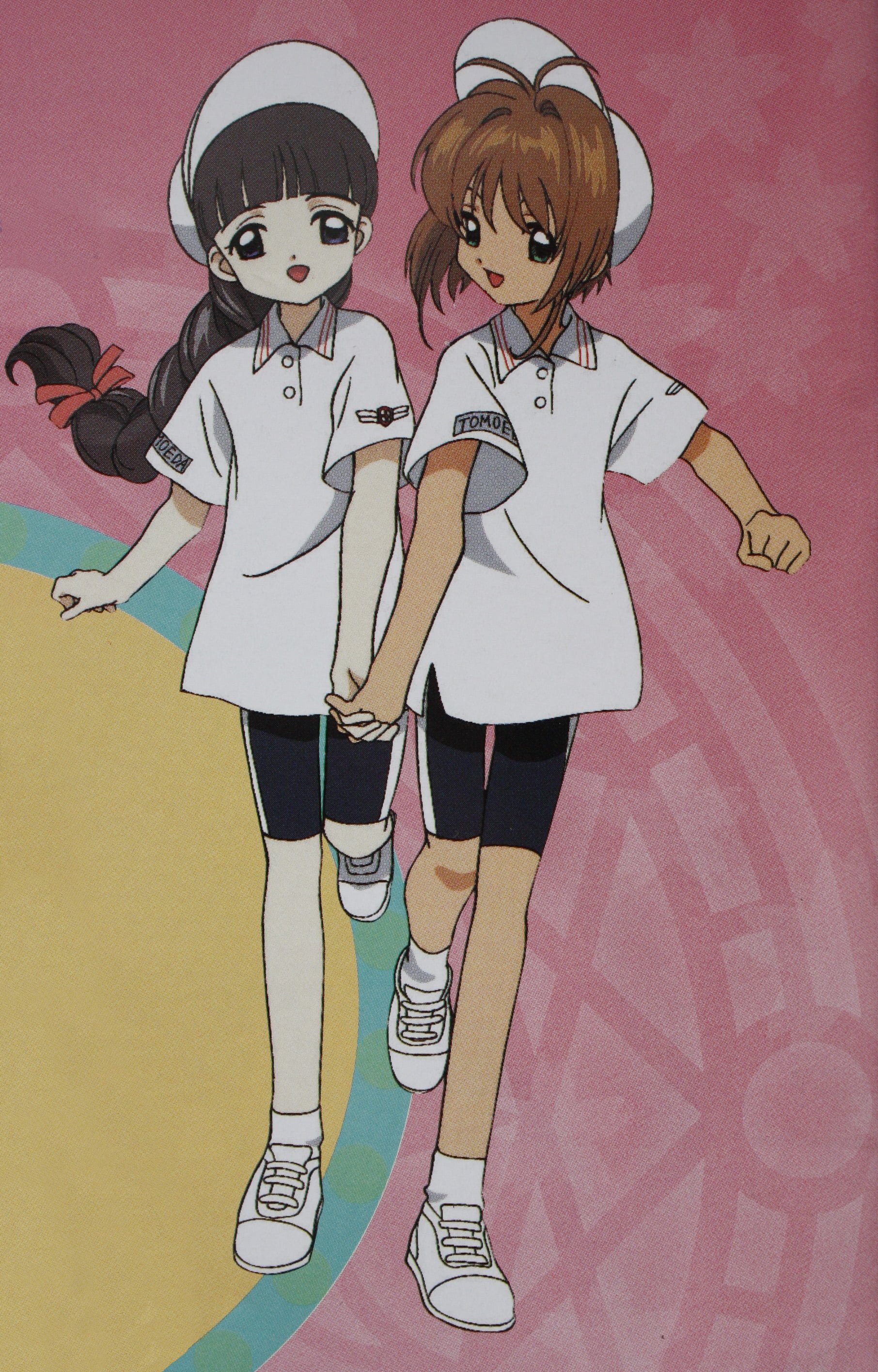 sakura y tomoyo uniforme de maraton